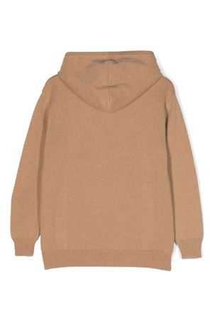 brown wool jumper  BALMAIN PARIS KIDS | BT9P80W0023116